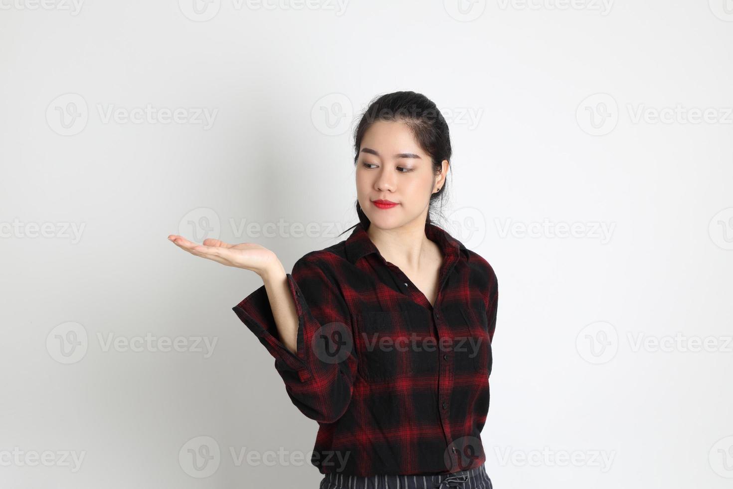 Frau im Studio foto