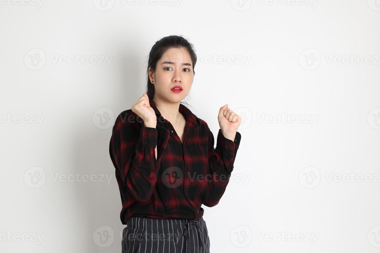 Frau im Studio foto