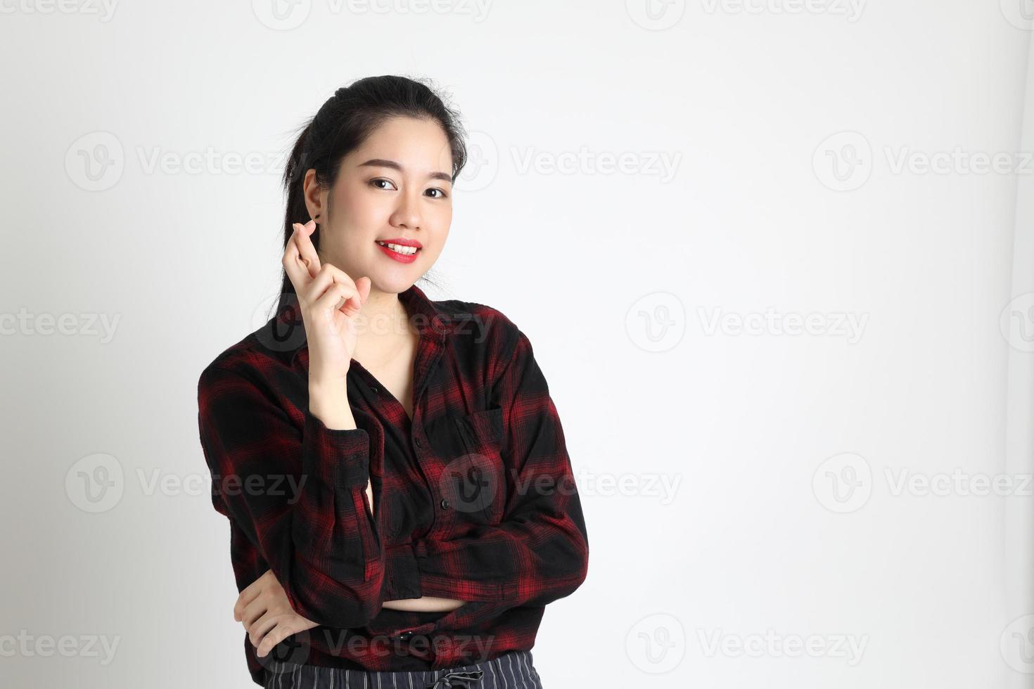 Frau im Studio foto