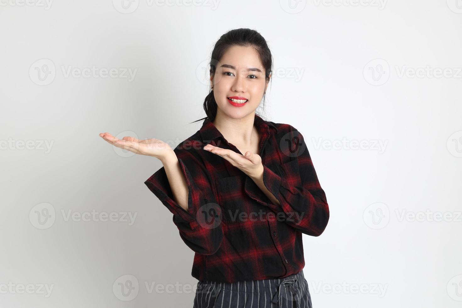 Frau im Studio foto