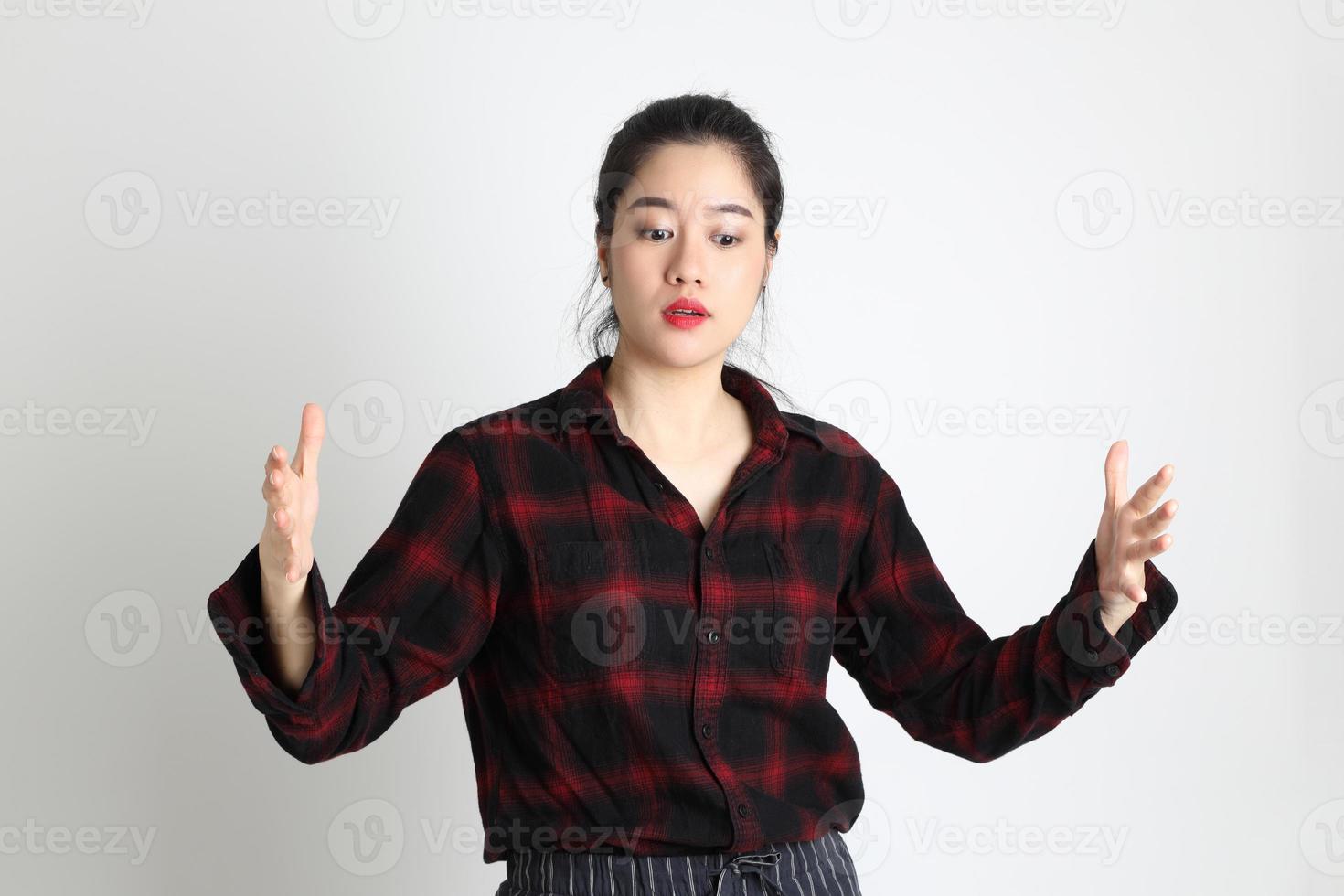 Frau im Studio foto