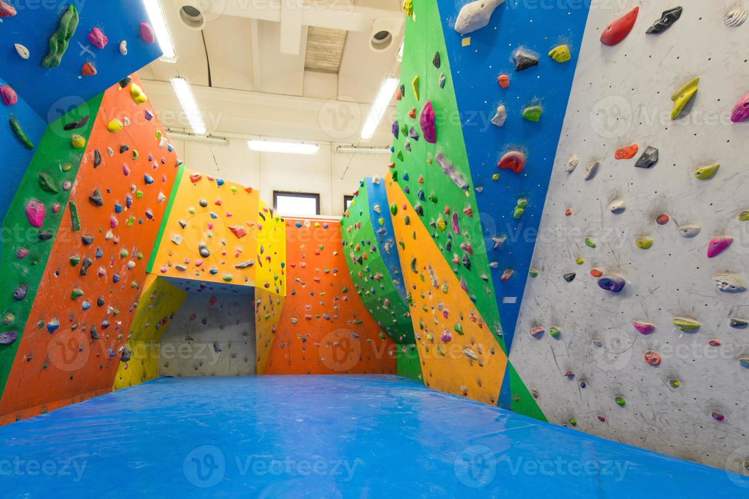 Indoor-Klettertraining foto