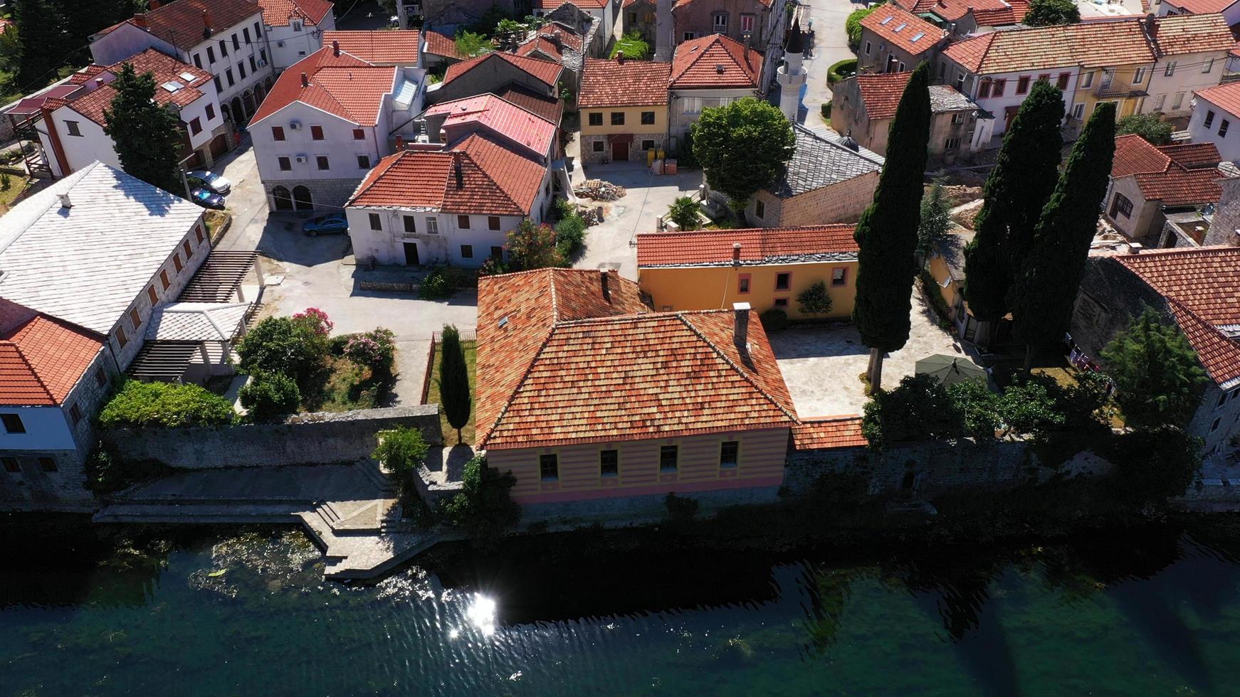 Luftbild von Trebinje foto