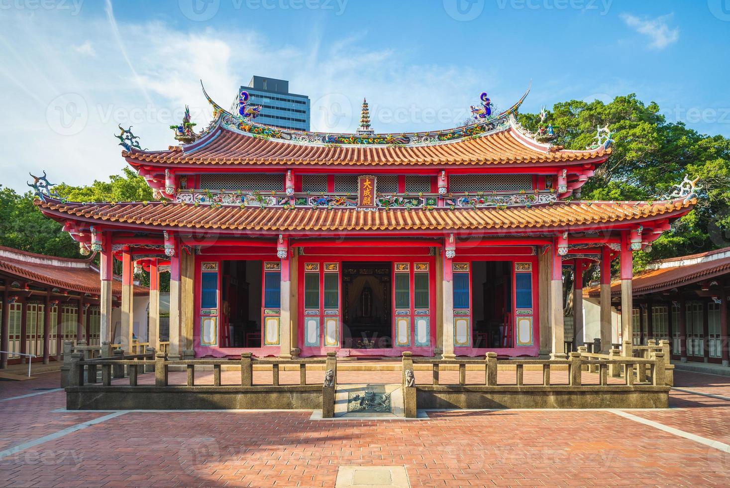 Konfuzius-Tempel in Hsinchu, Taiwan foto