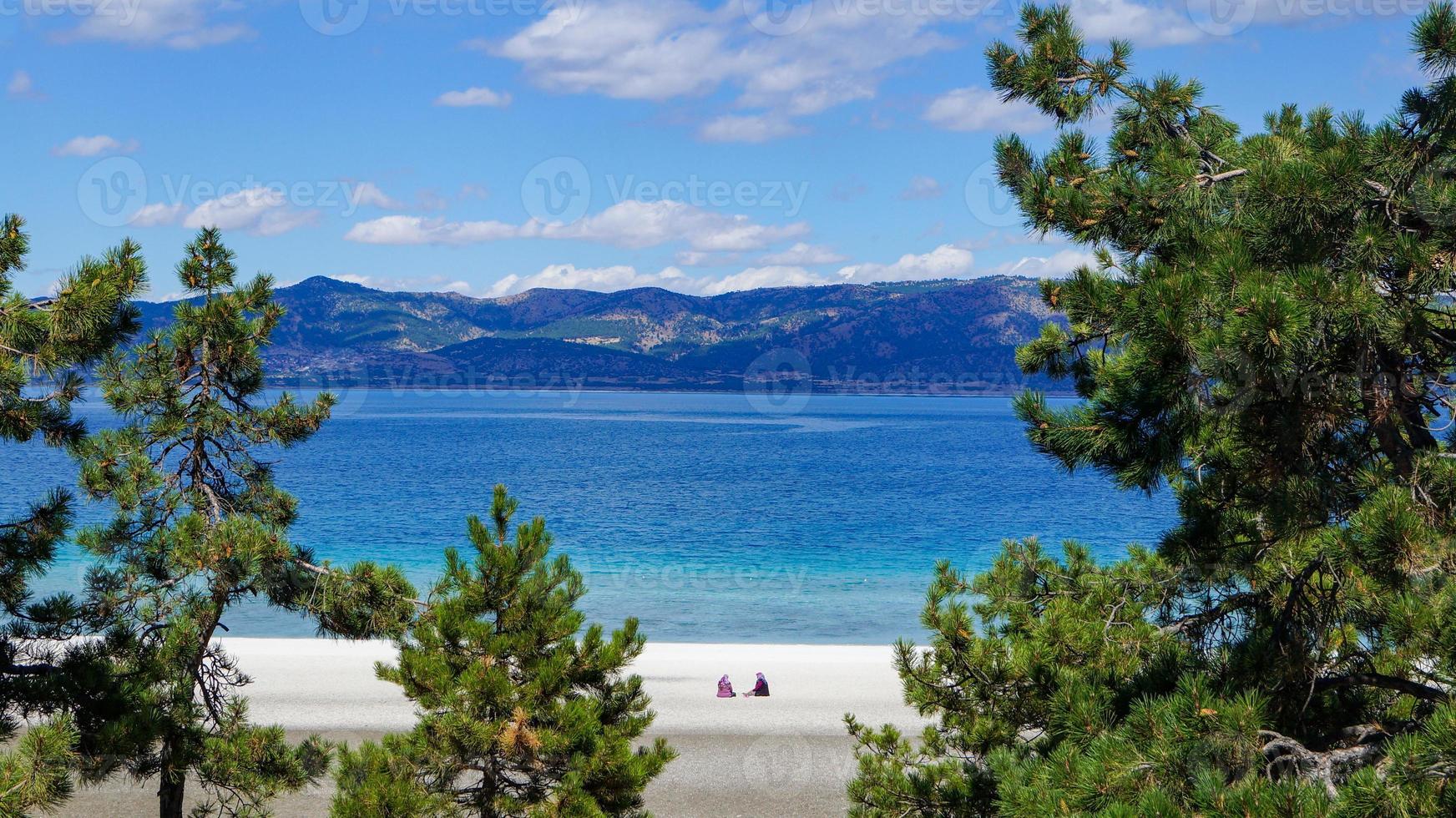 blick auf den saldasee foto