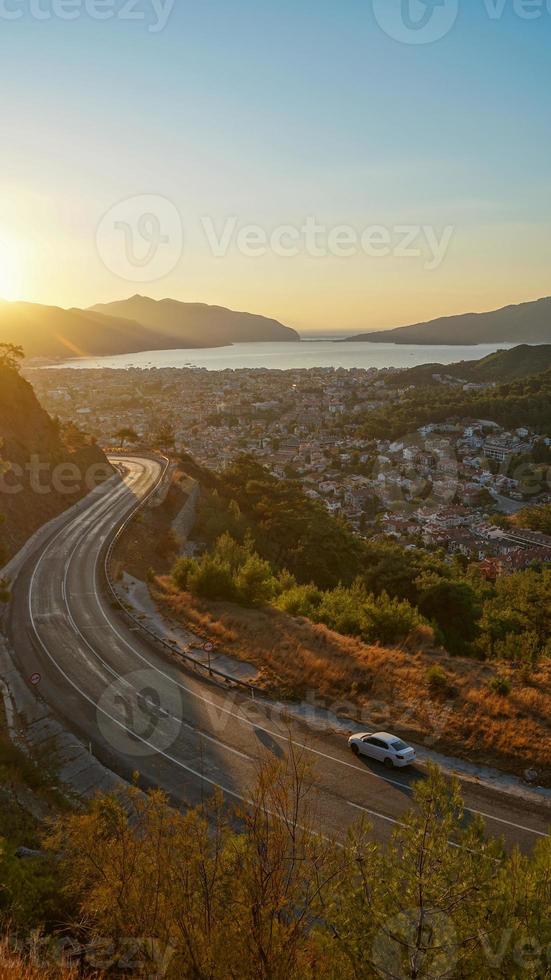 Sonnenaufgang über Marmaris foto