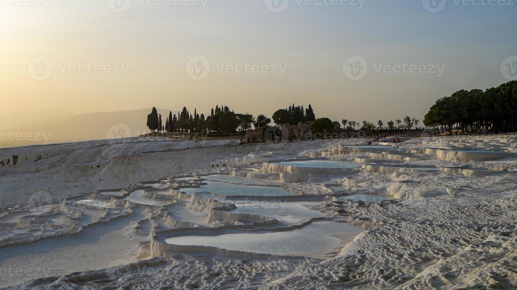 Ansichten von Pamukkale foto