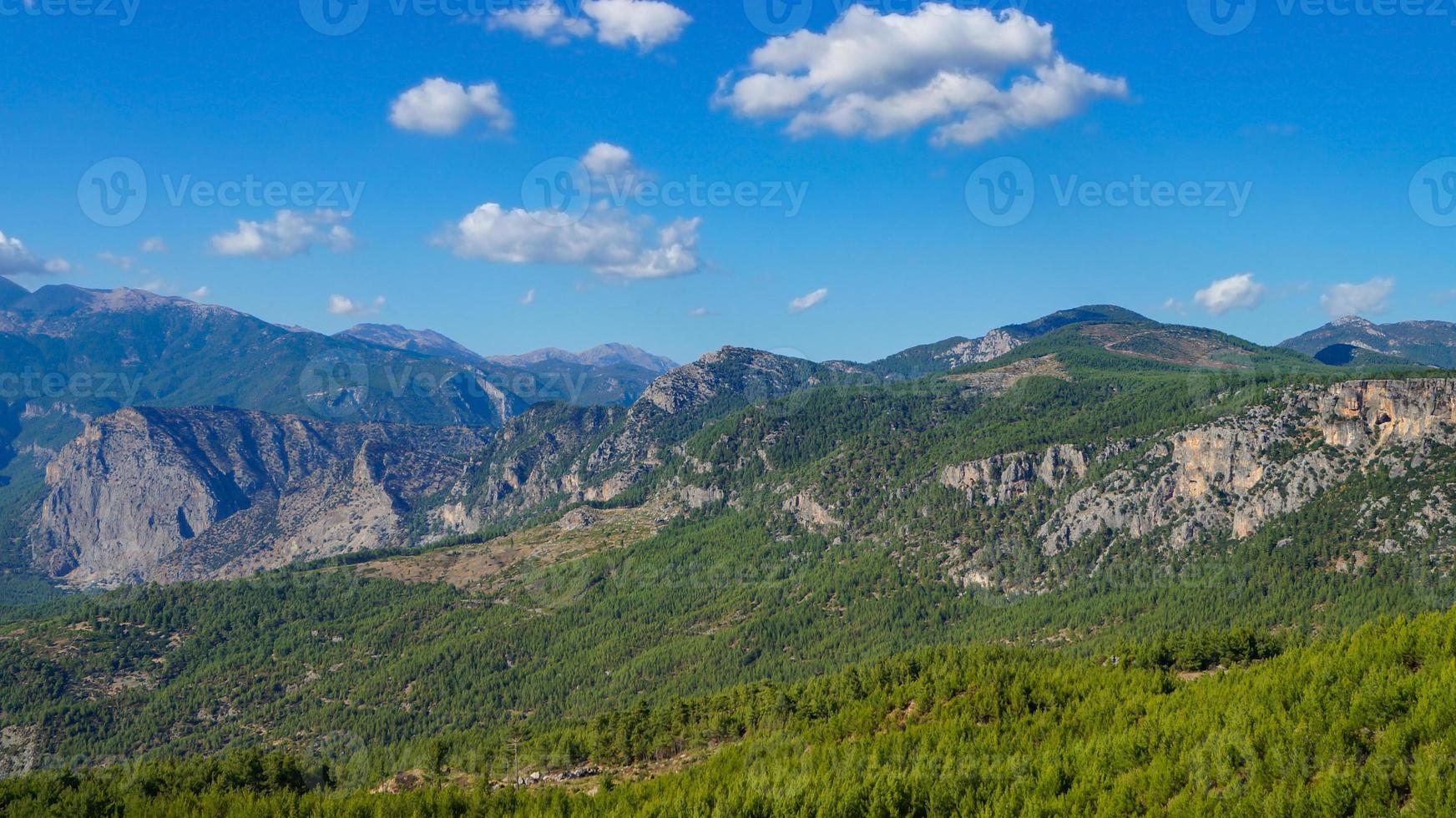 Berge der Südtürkei foto