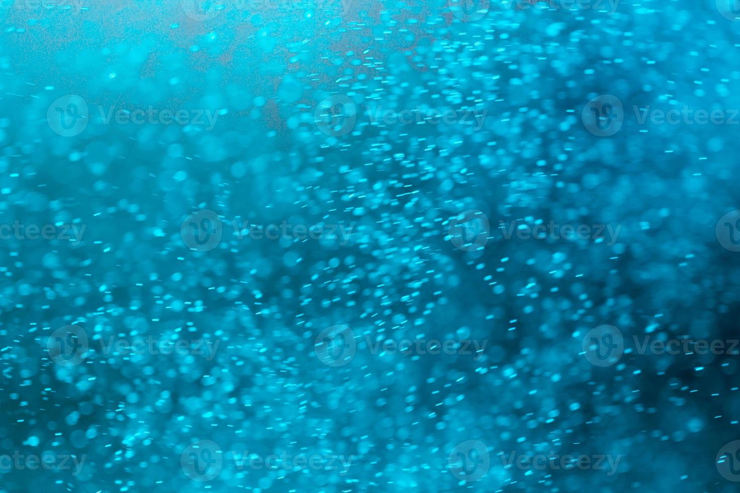 blauer Bokeh-Splash-Hintergrund foto