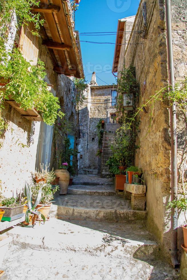 Stadt Calcata Vechhia foto