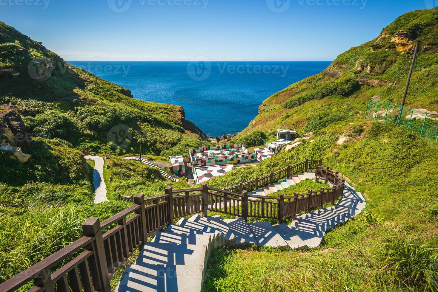 Landschaft von Bitou Cape in New Taipeh City, taiwan foto