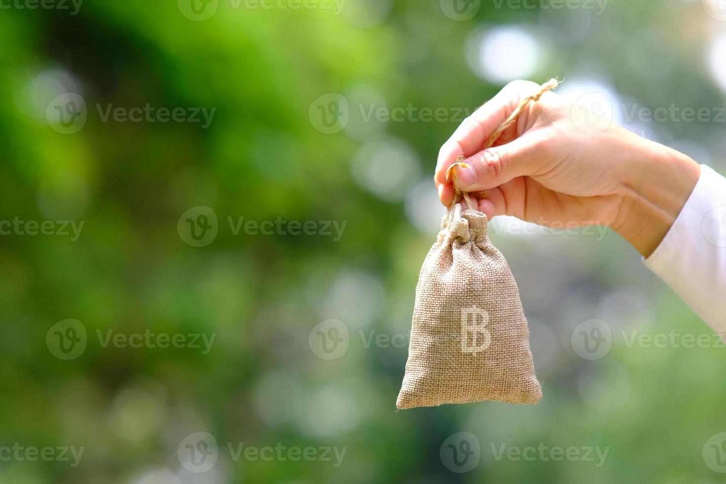 Geld sparen und Geschäftswachstumskonzept, Finanz- und Investitionskonzept foto