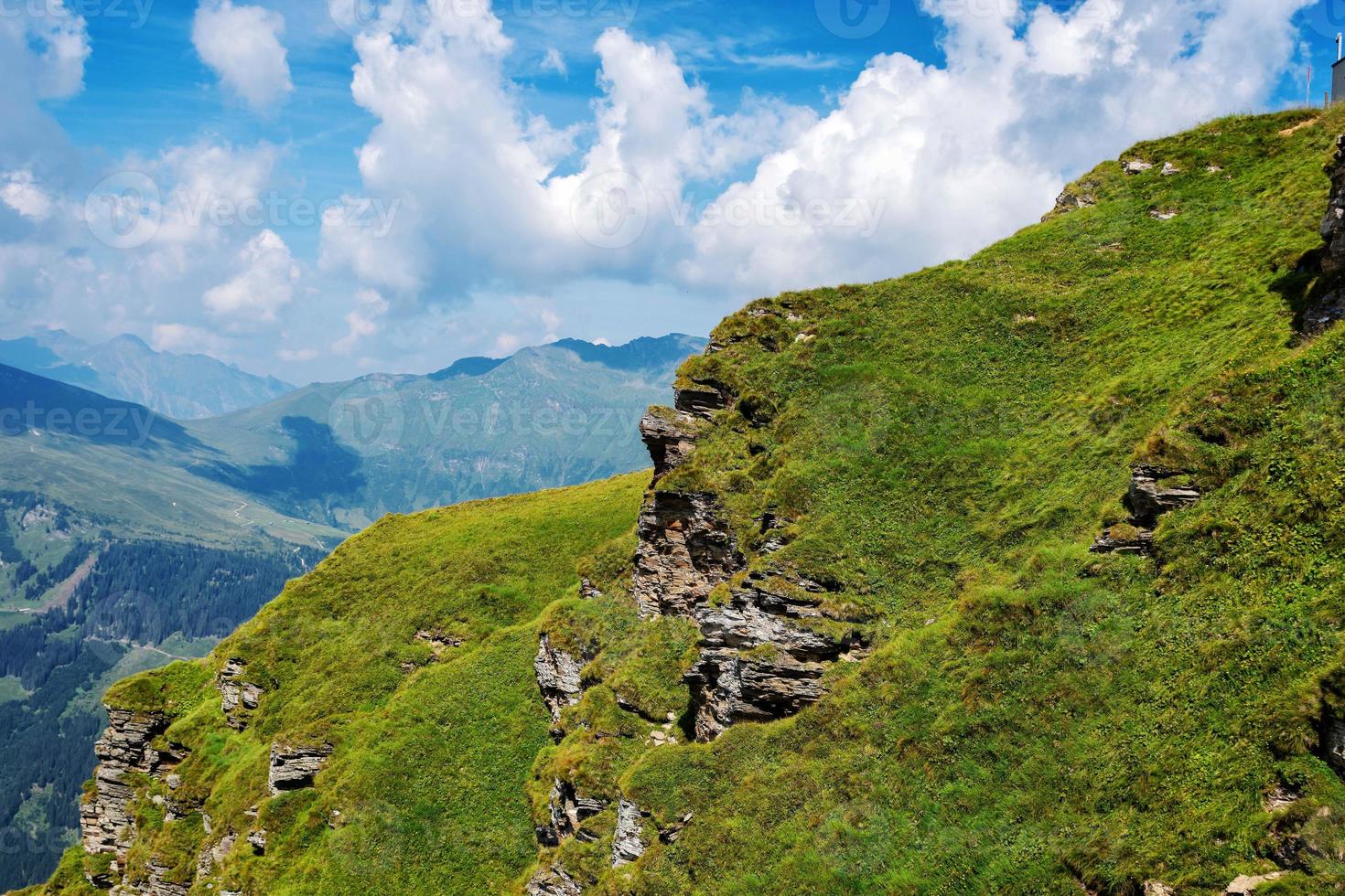 schöne landschaft der österreichischen alpen, europa. foto