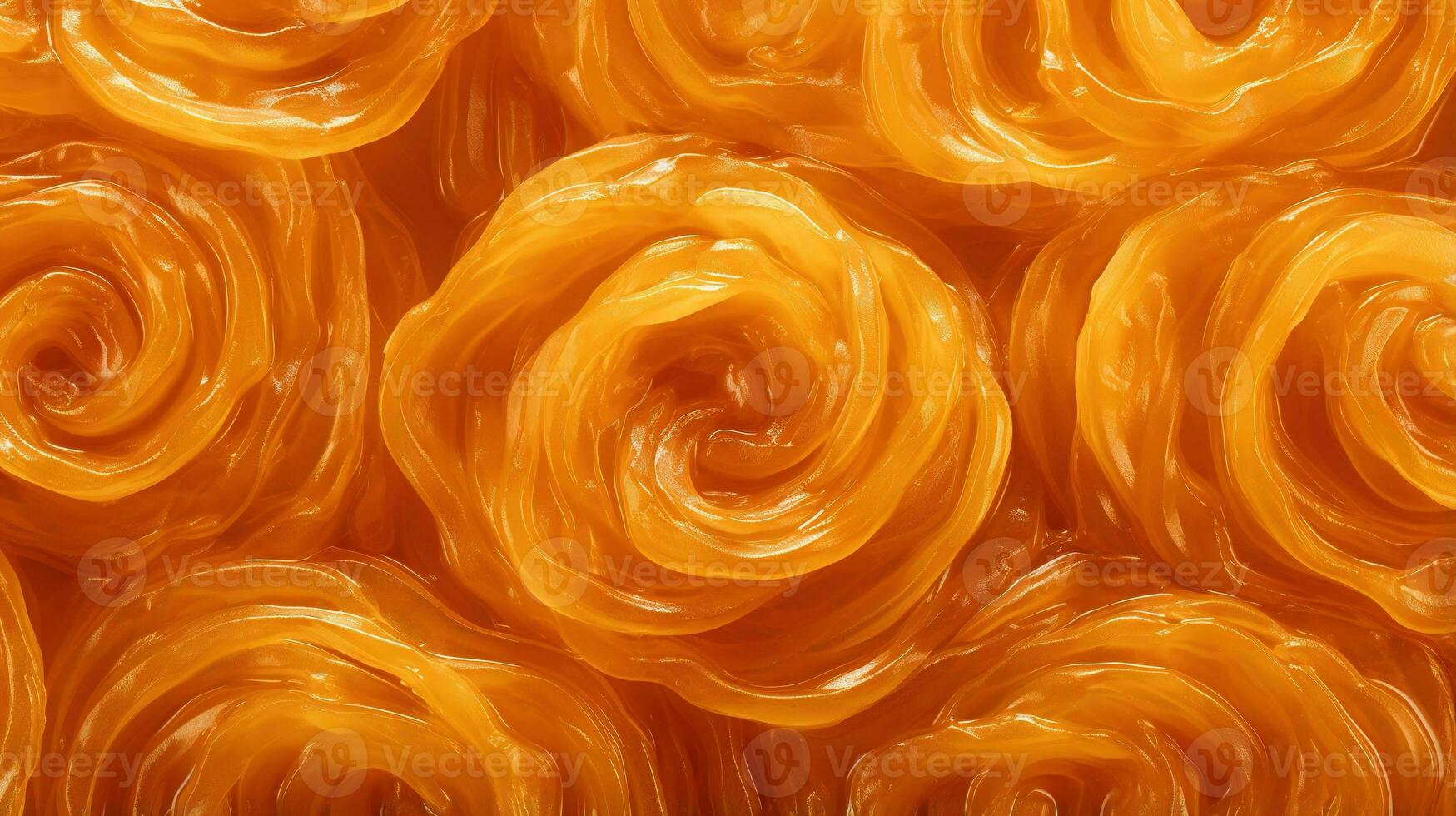 generativ ai, Jalebi, imarti, imarati, Paneer Jalebi oder Zulbia, indisch Süss Lebensmittel. foto