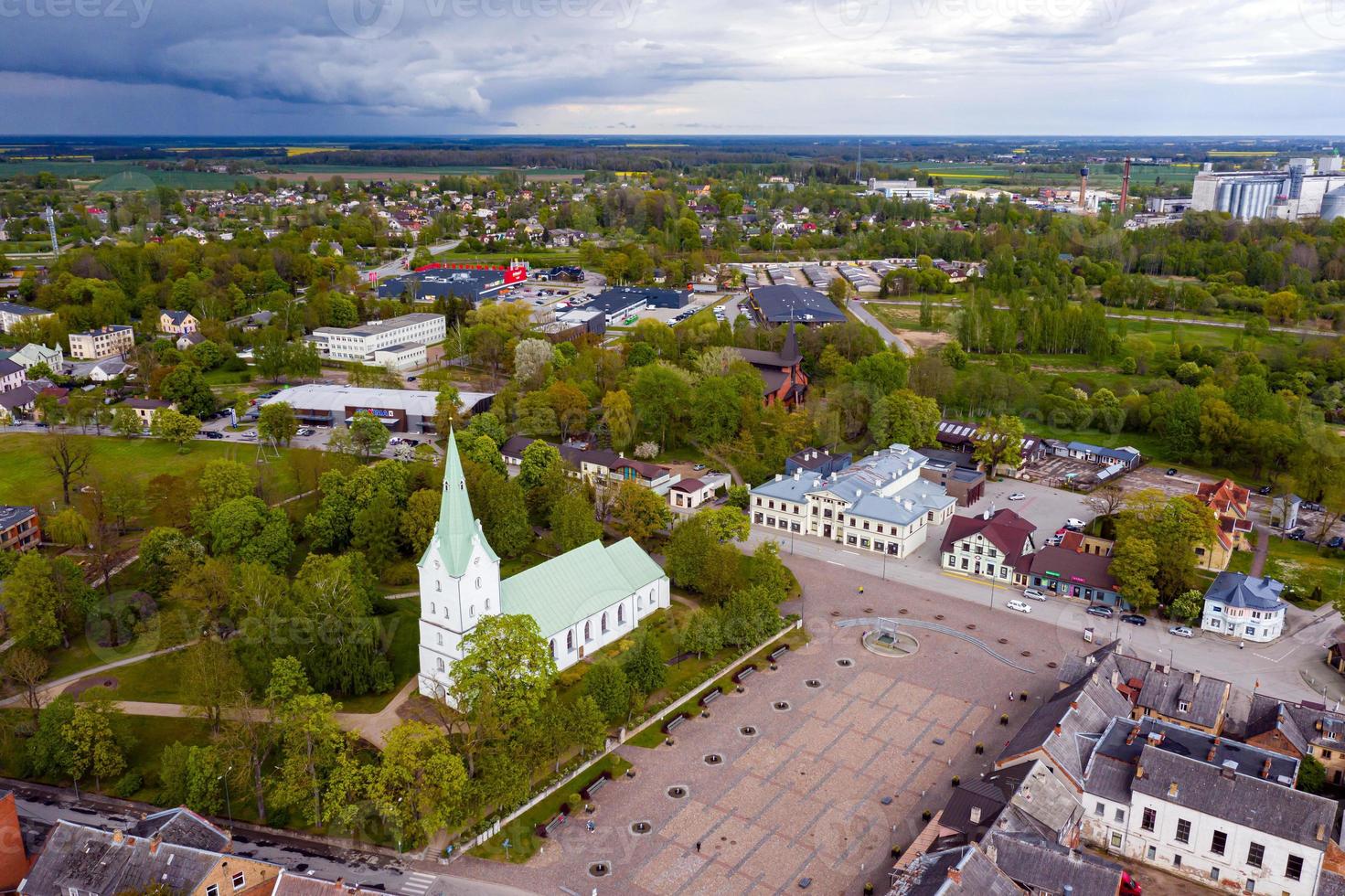 Dobele Evangelisch-Lutherische Kirche in Dobele, Lettland foto
