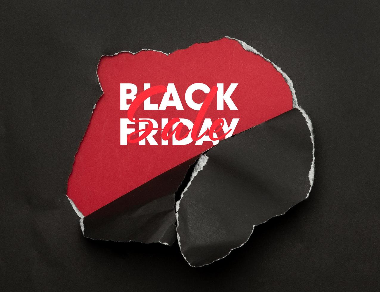 Black Friday-Verkaufskonzept foto