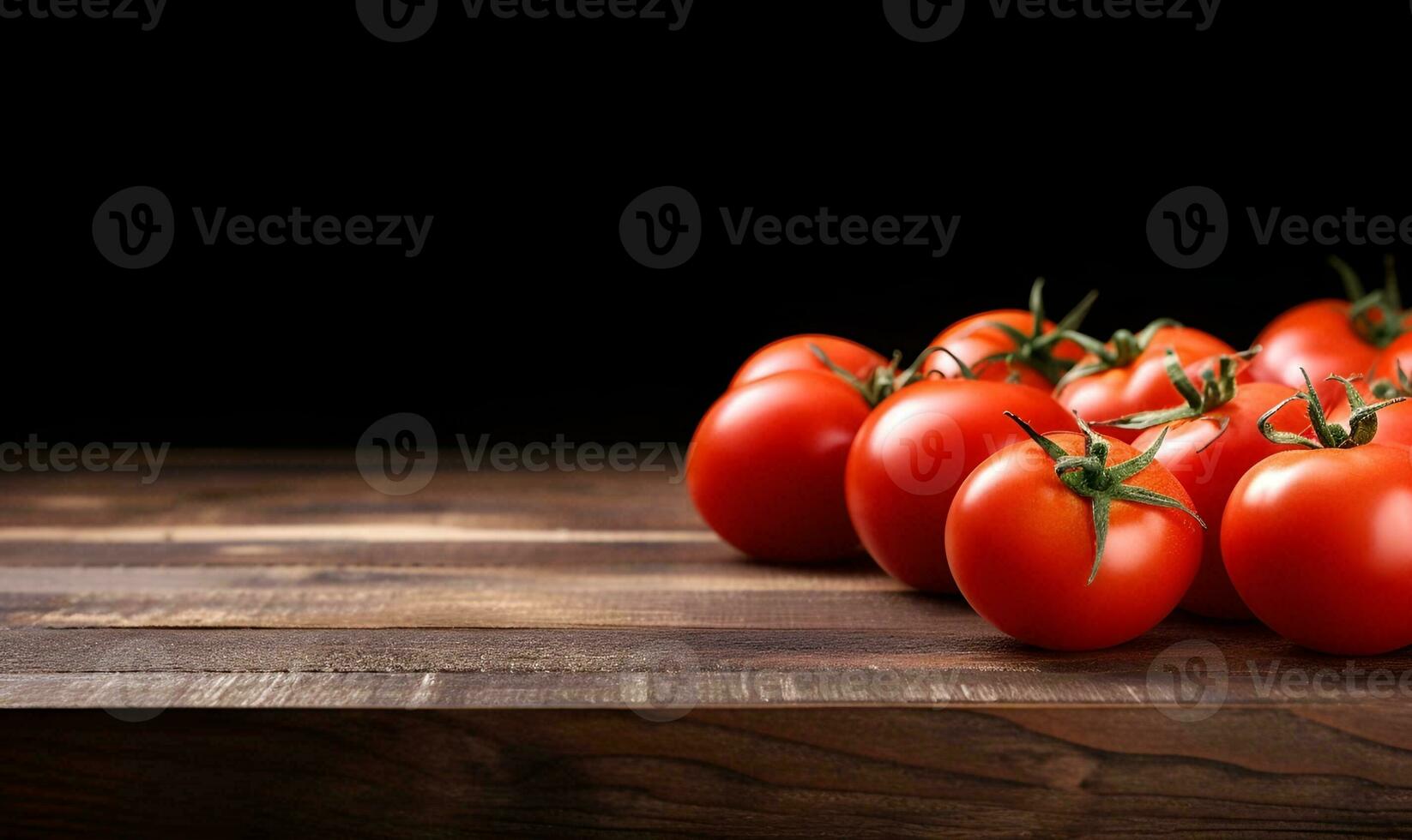 frisch Tomate Foto Hintergrund mit Kopieren Raum Bereich. ai generativ