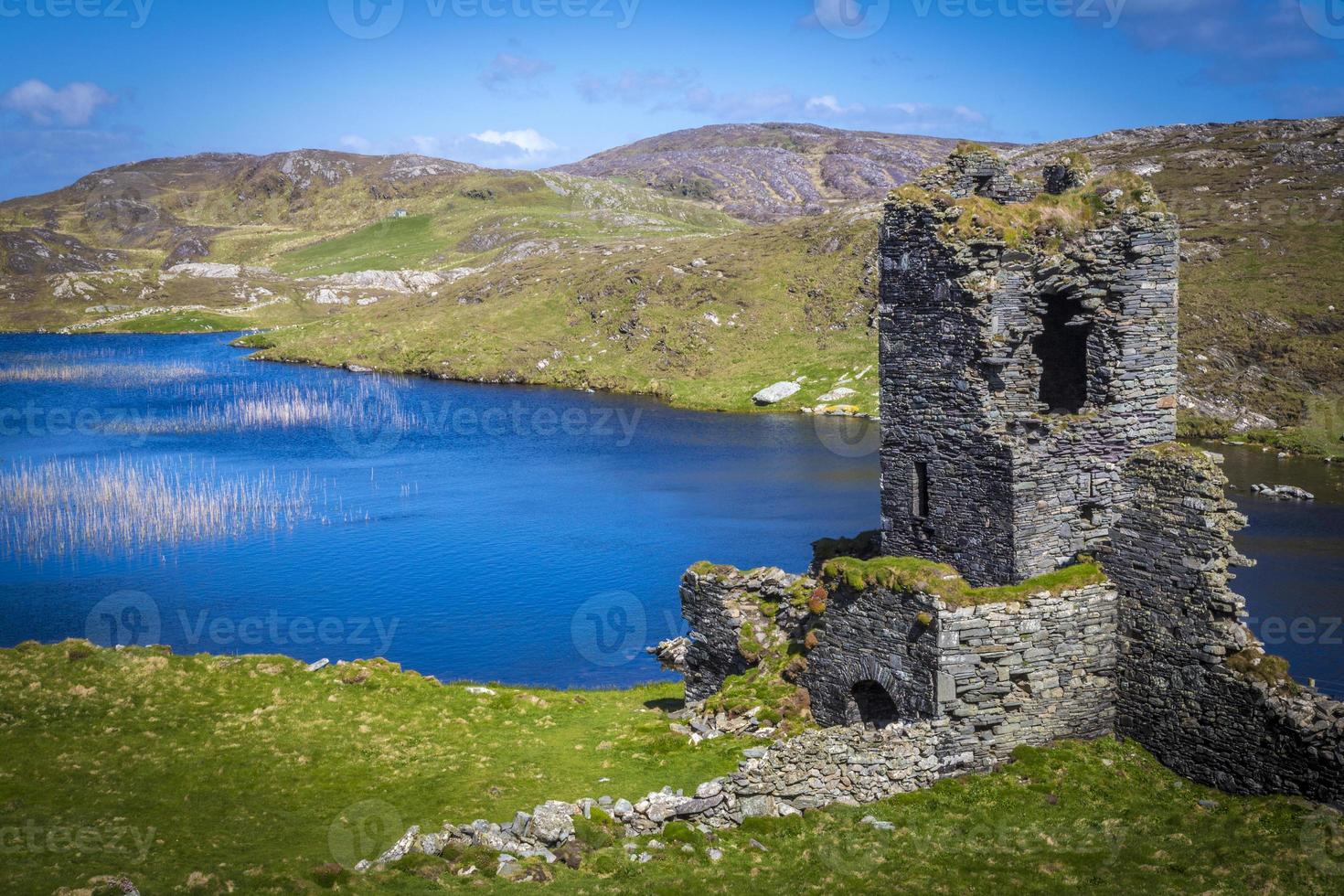 Entspannen im Vintage Three Castle Head auf der Halbinsel Mizen in Irland foto