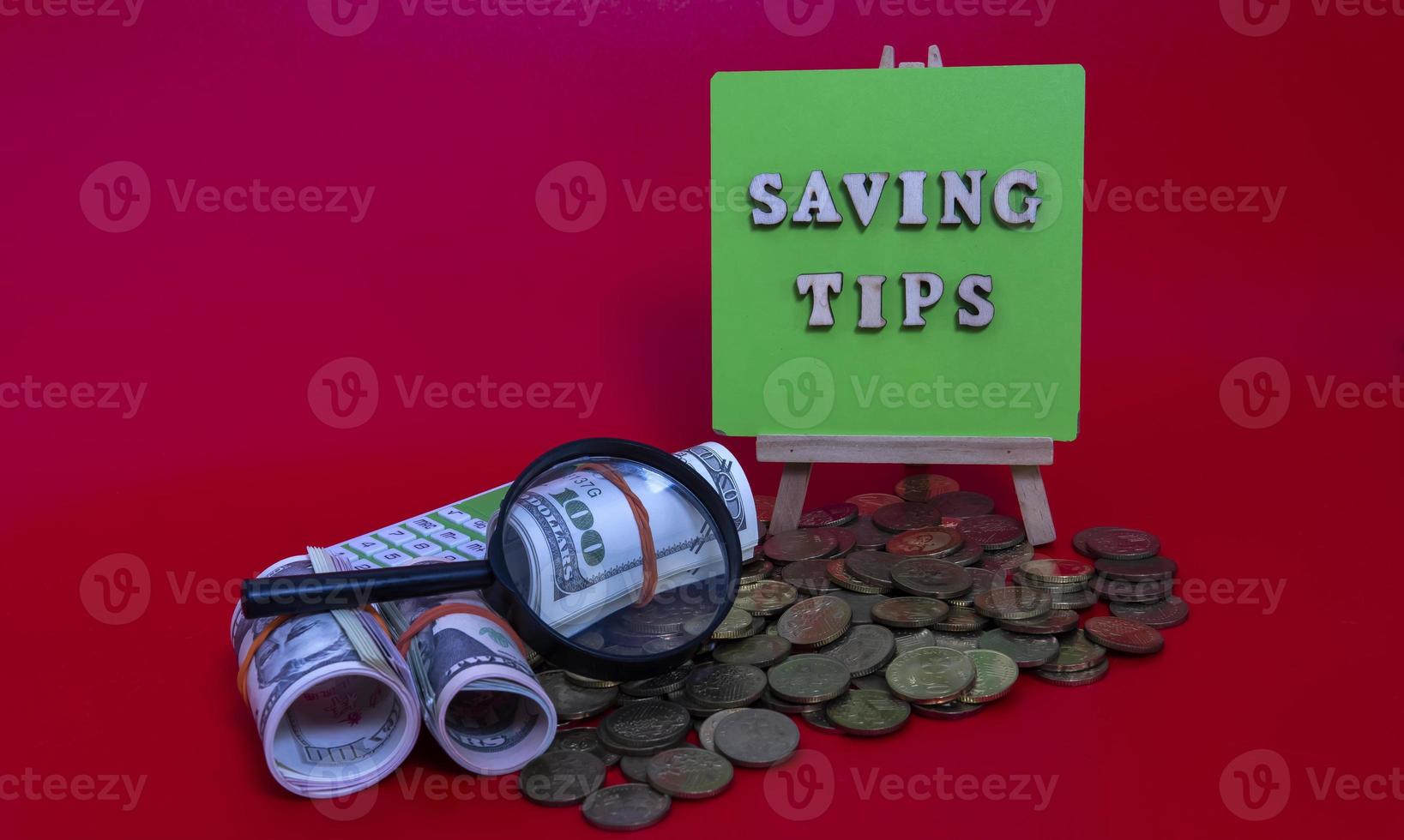 Geld sparen Tipps Konzept foto