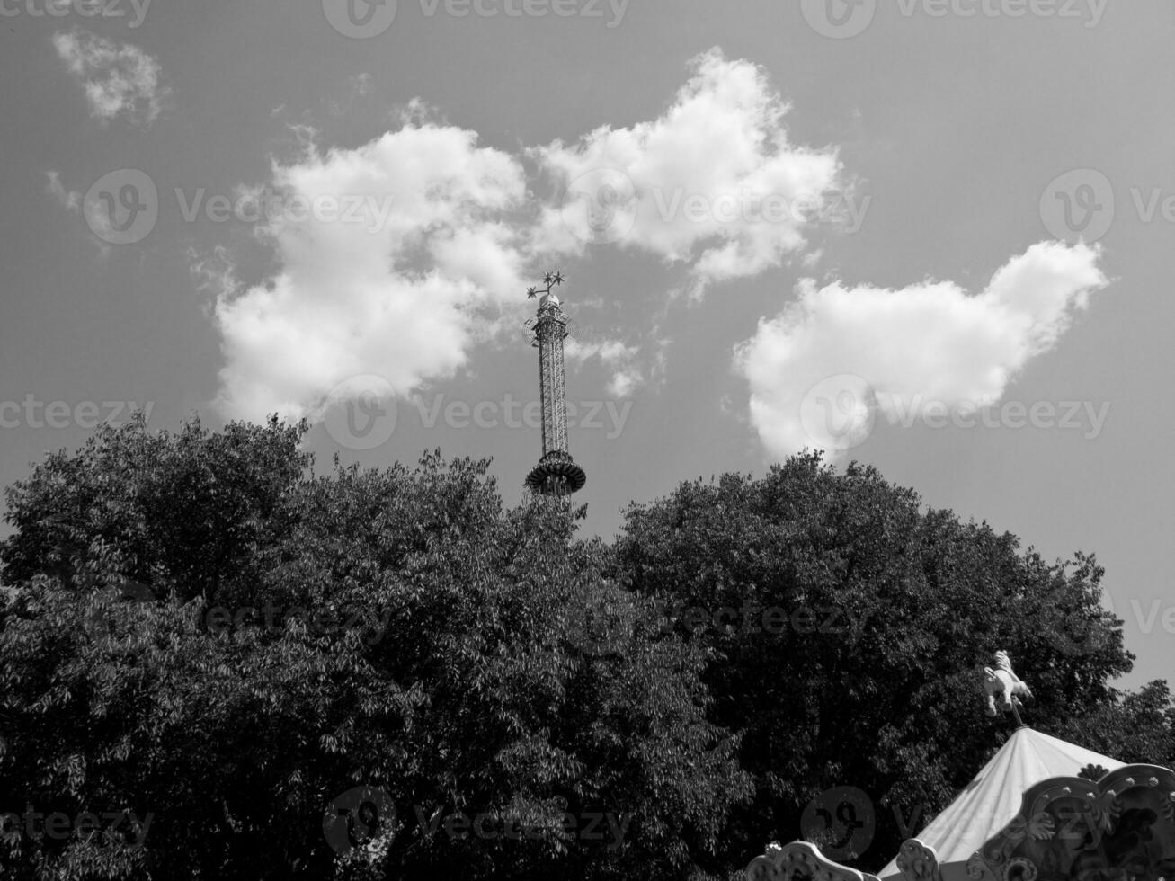 Wien beim das Donau Fluss foto