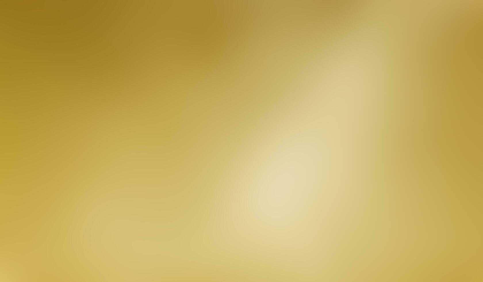 Gold Hintergrund Gradient vereiteln Vektor Gelb Textur. glatt Gold Gradient verwischen metallisch foto