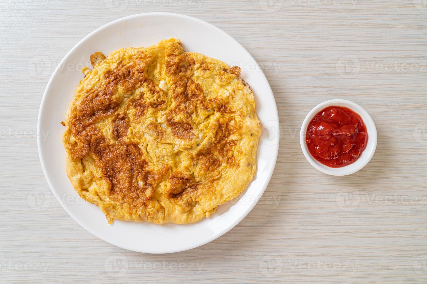 Omelette oder Omelette foto