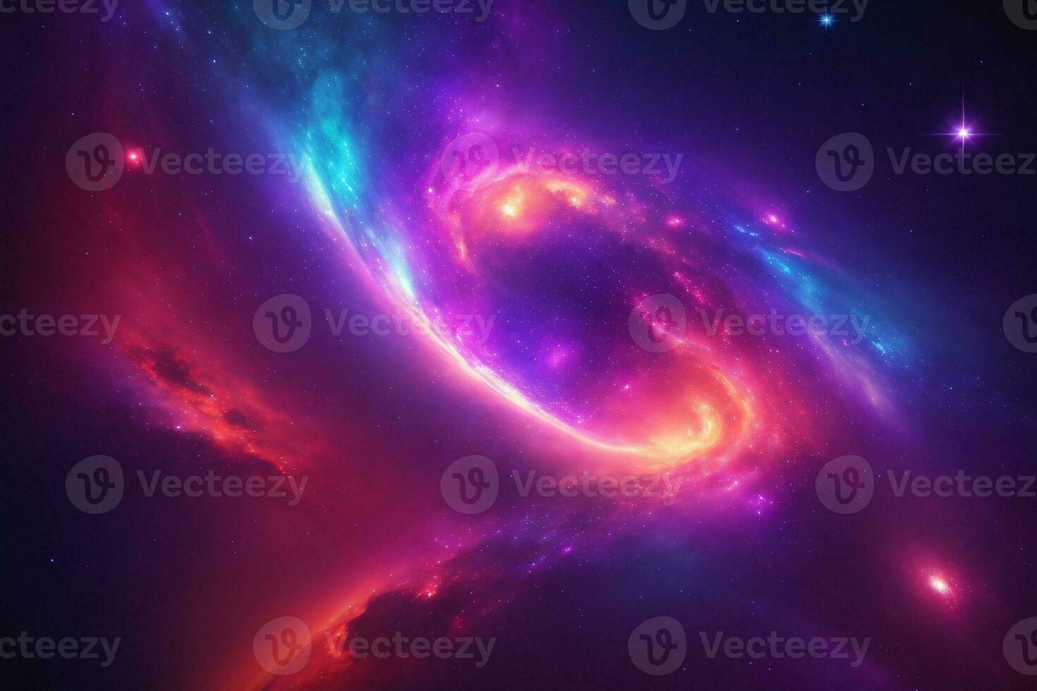 Galaxis Raum Textur Hintergrund, Raum Textur Hintergrund, bunt Raum Hintergrund, Galaxis Hintergrund, ai generativ foto