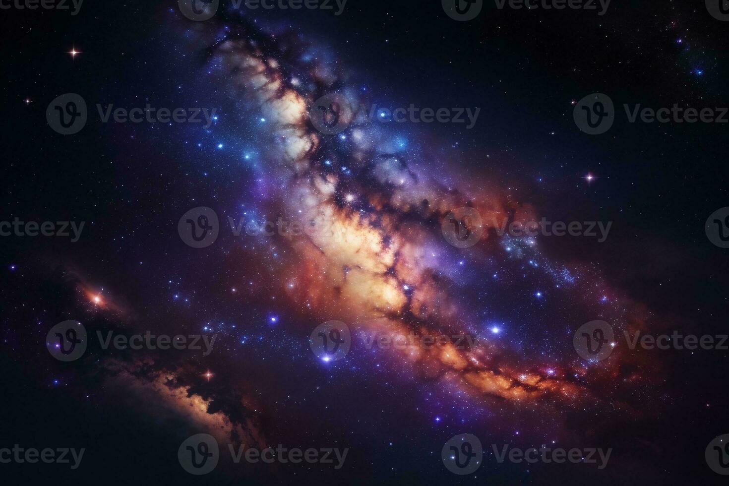 milchig Weg Hintergrund, milchig Weg Hintergrund, Galaxis Hintergrund, Raum Hintergrund, Galaxis Hintergrund, Raum Hintergrund, Universum Hintergrund, ai generativ foto