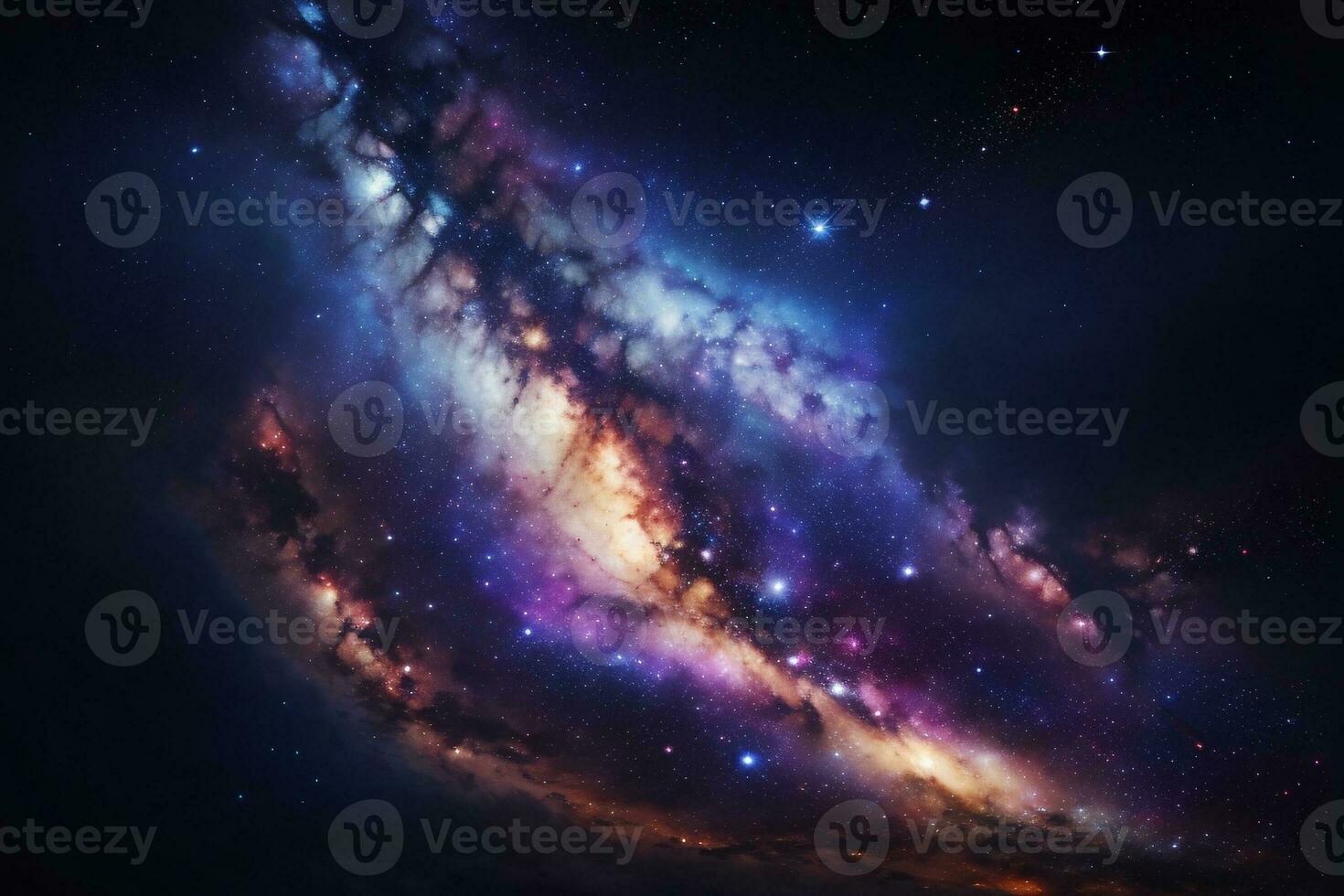 milchig Weg Hintergrund, milchig Weg Hintergrund, Galaxis Hintergrund, Raum Hintergrund, Galaxis Hintergrund, Raum Hintergrund, Universum Hintergrund, ai generativ foto