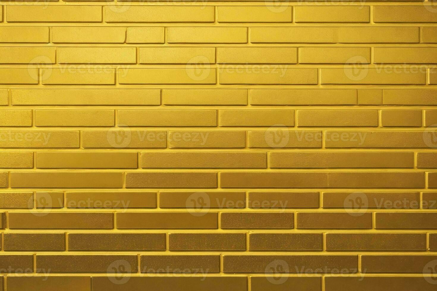 Gold Backstein Mauer Hintergrund, Gold Mauer Hintergrund, Backstein Mauer Hintergrund, Mauer Hintergrund, Backstein Hintergrund, Backstein Mauer Textur Hintergrund, Backstein Muster, Backstein Wand, ai generativ foto