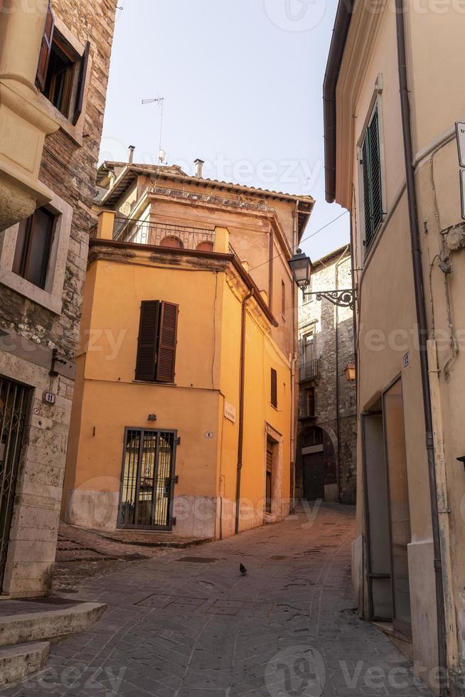 Gebäude in Narni, Italien, 2020 foto