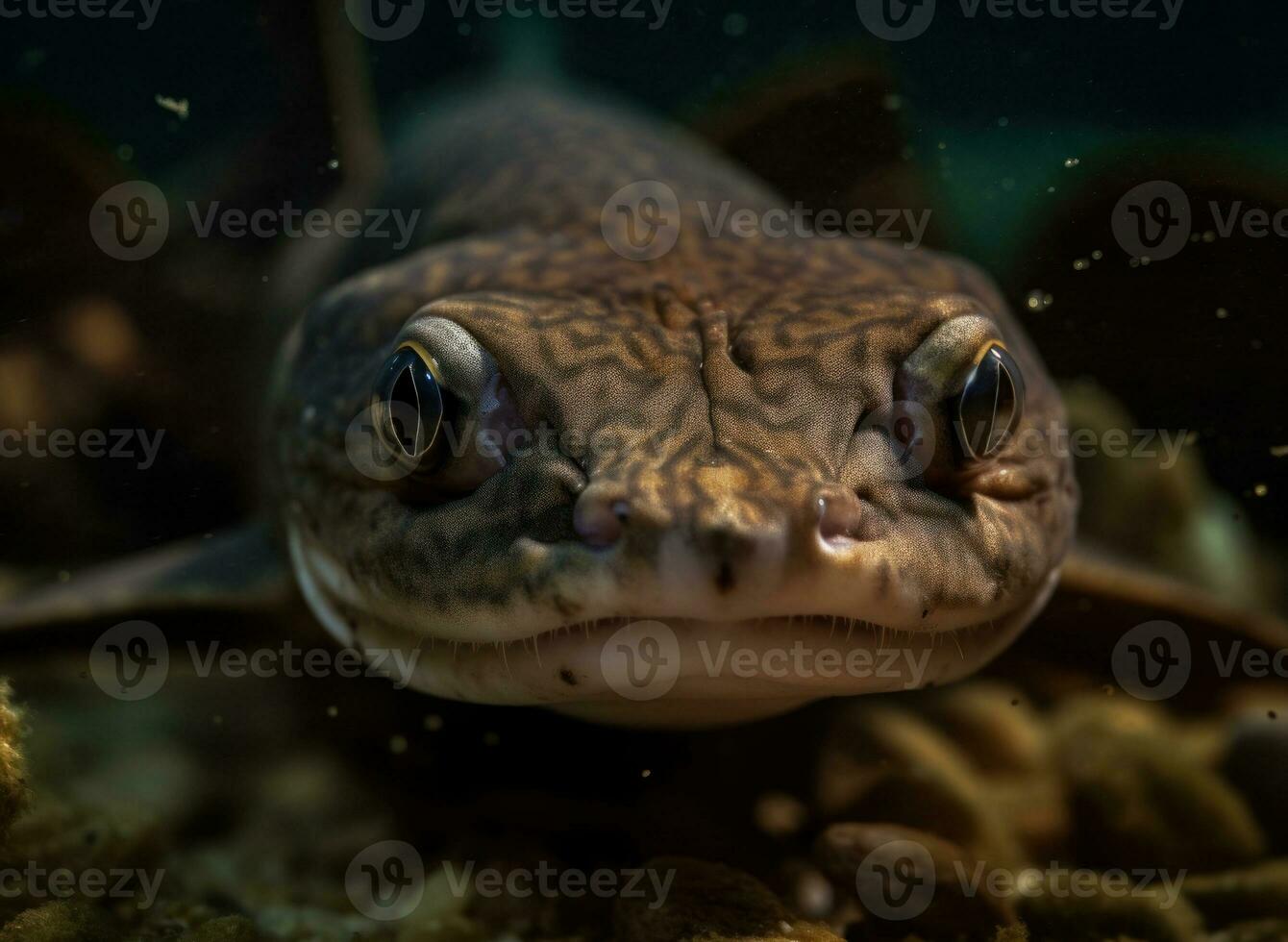 Dogfish Porträt erstellt mit generativ ai Technologie foto