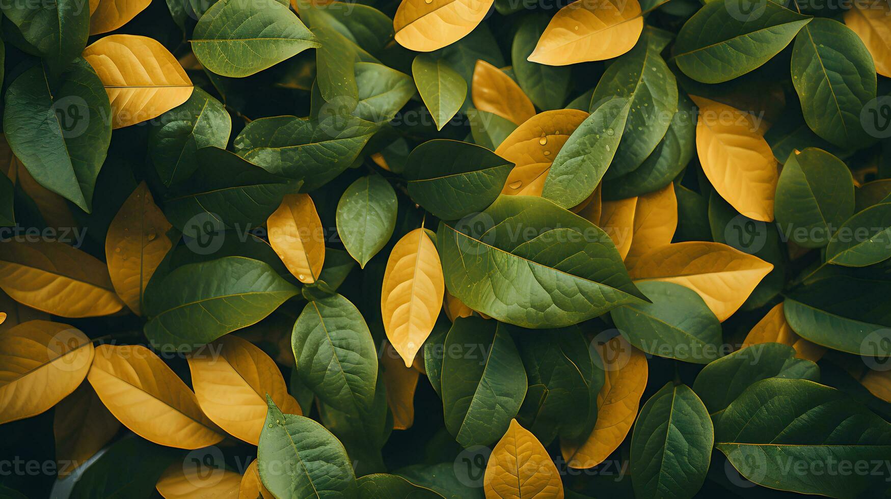 nah Herbst Blatt Anordnung - - generiert ai Bild foto