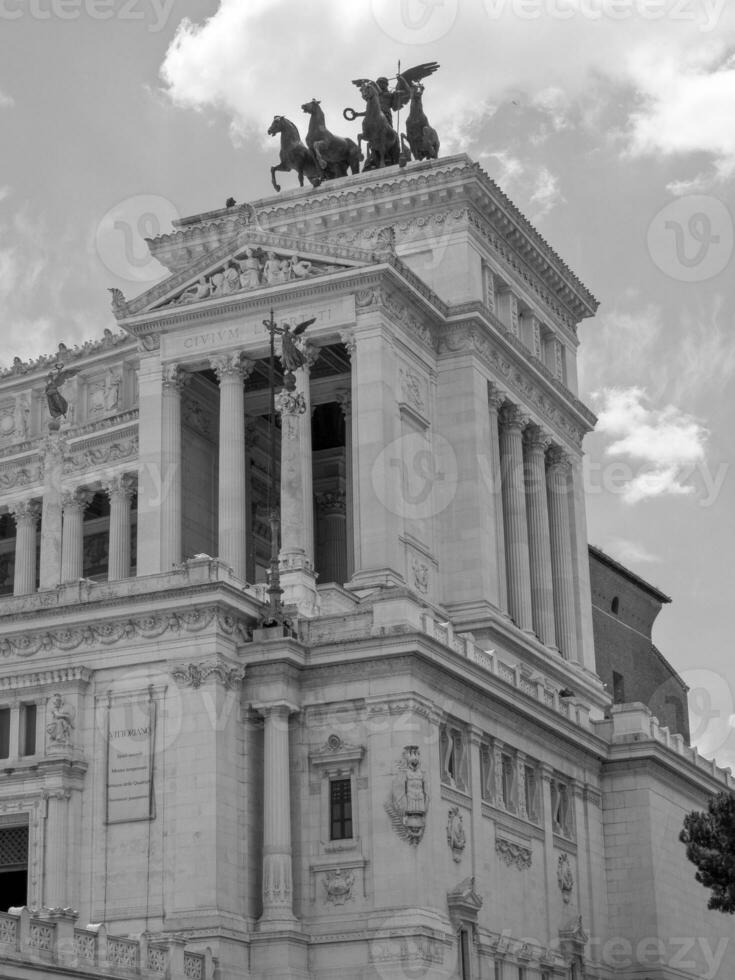 die Stadt Rom in Italien foto