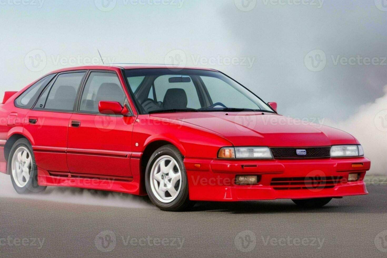 Sport Auto subaru svx 1990 jdm. generativ ai Profi Foto