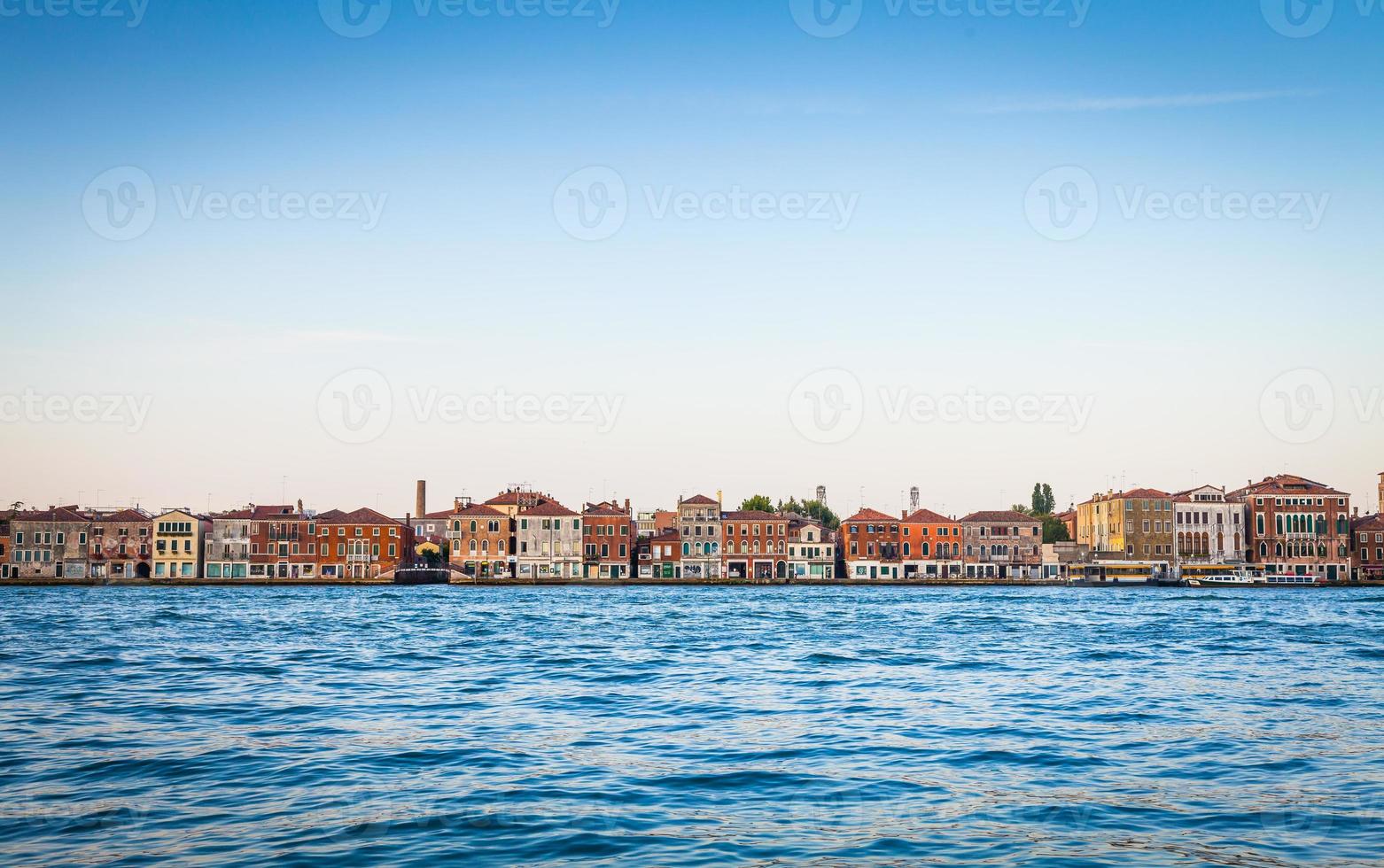 venedig am wasser von zattere foto