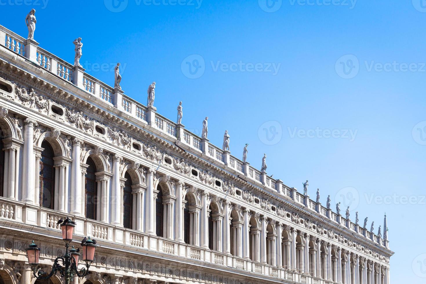 Venedig, Italien - Spaltenperspektive foto