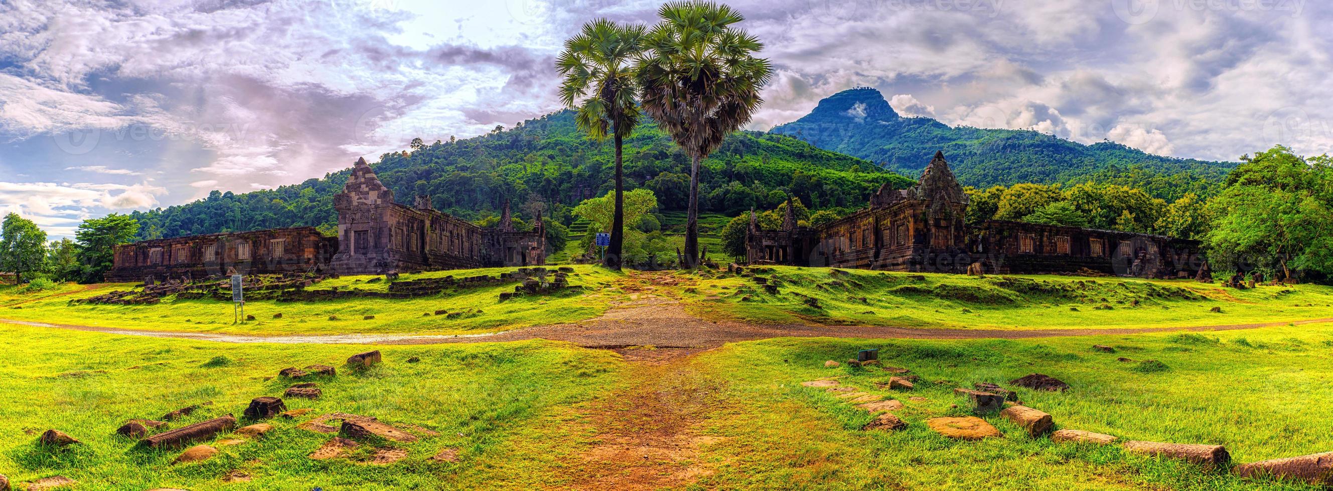 Vat Phou oder Wat Phu in der Provinz Champasak, Südlaosak foto