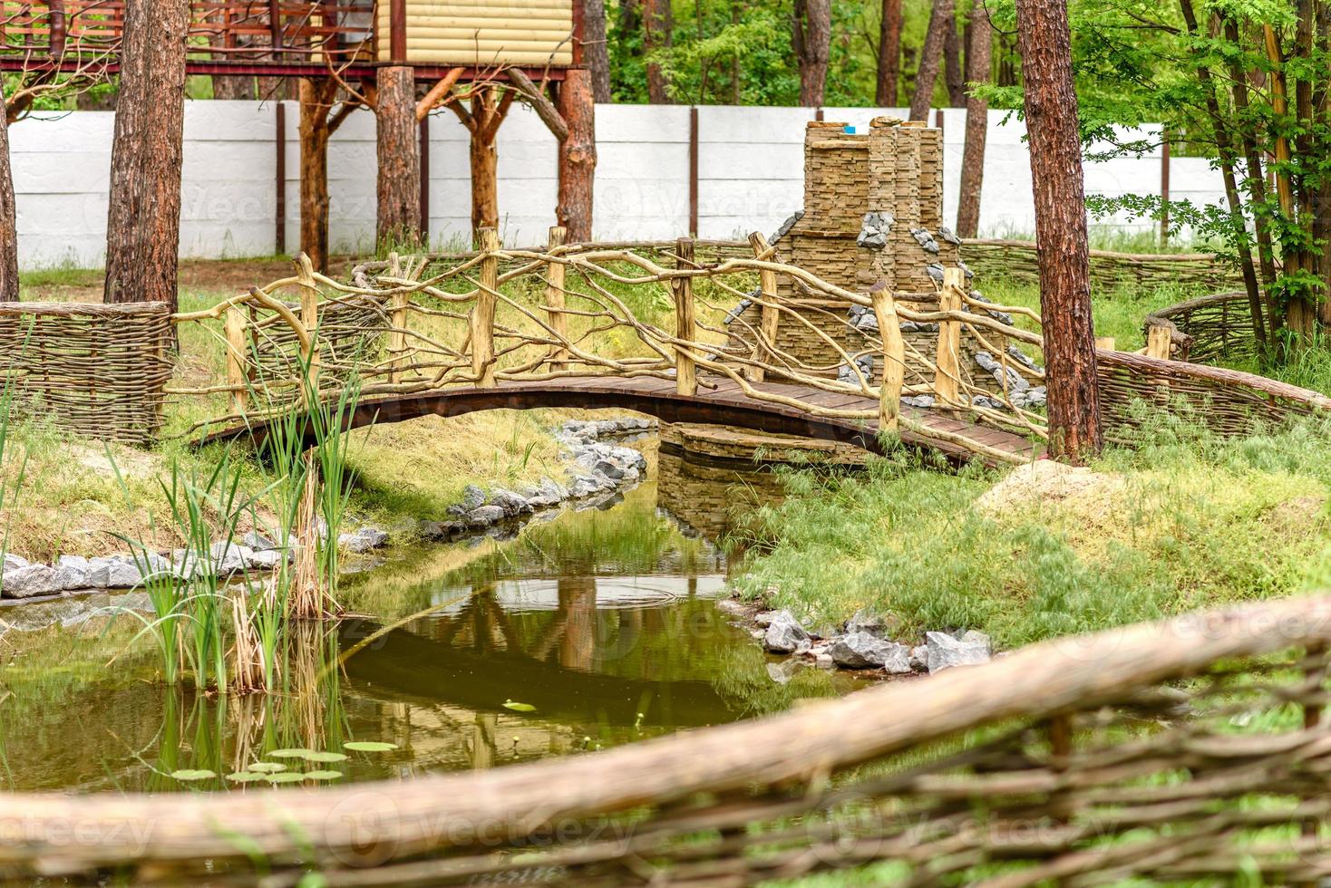 Ferienhaus Waldhütte Landhaus am See foto