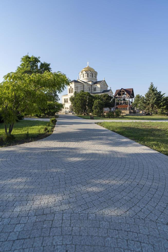 st. wladimirs kathedrale in chersonesos, sewastopol foto