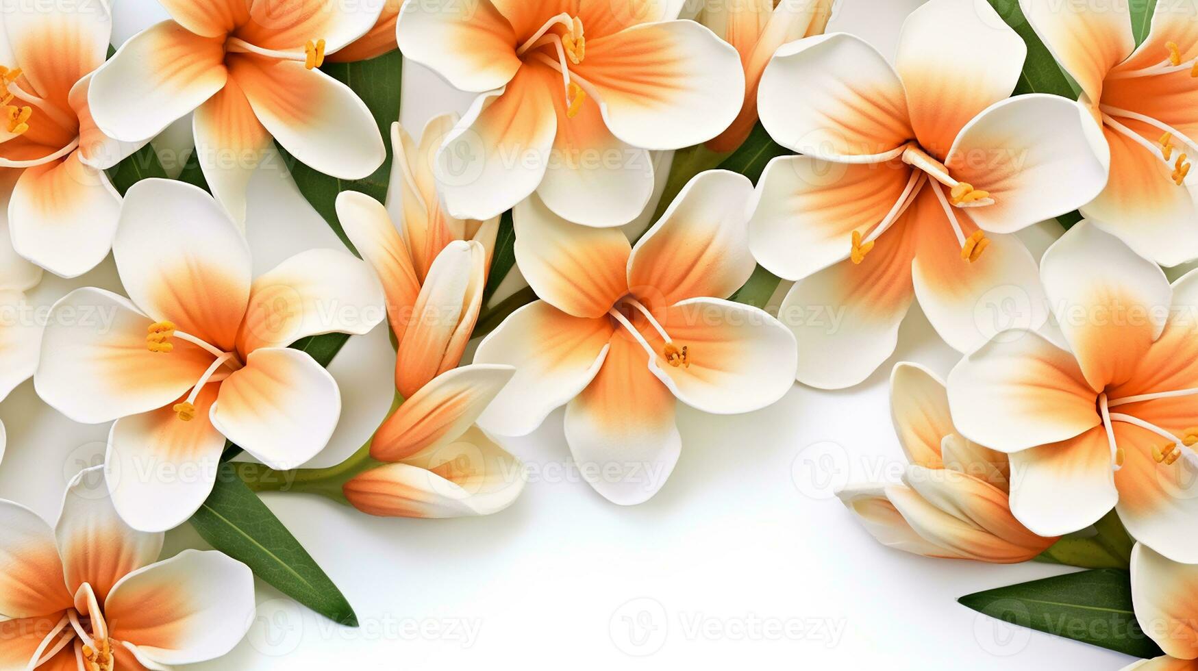 Clivia Blume gemustert Hintergrund. Blume Textur Hintergrund. generativ ai foto