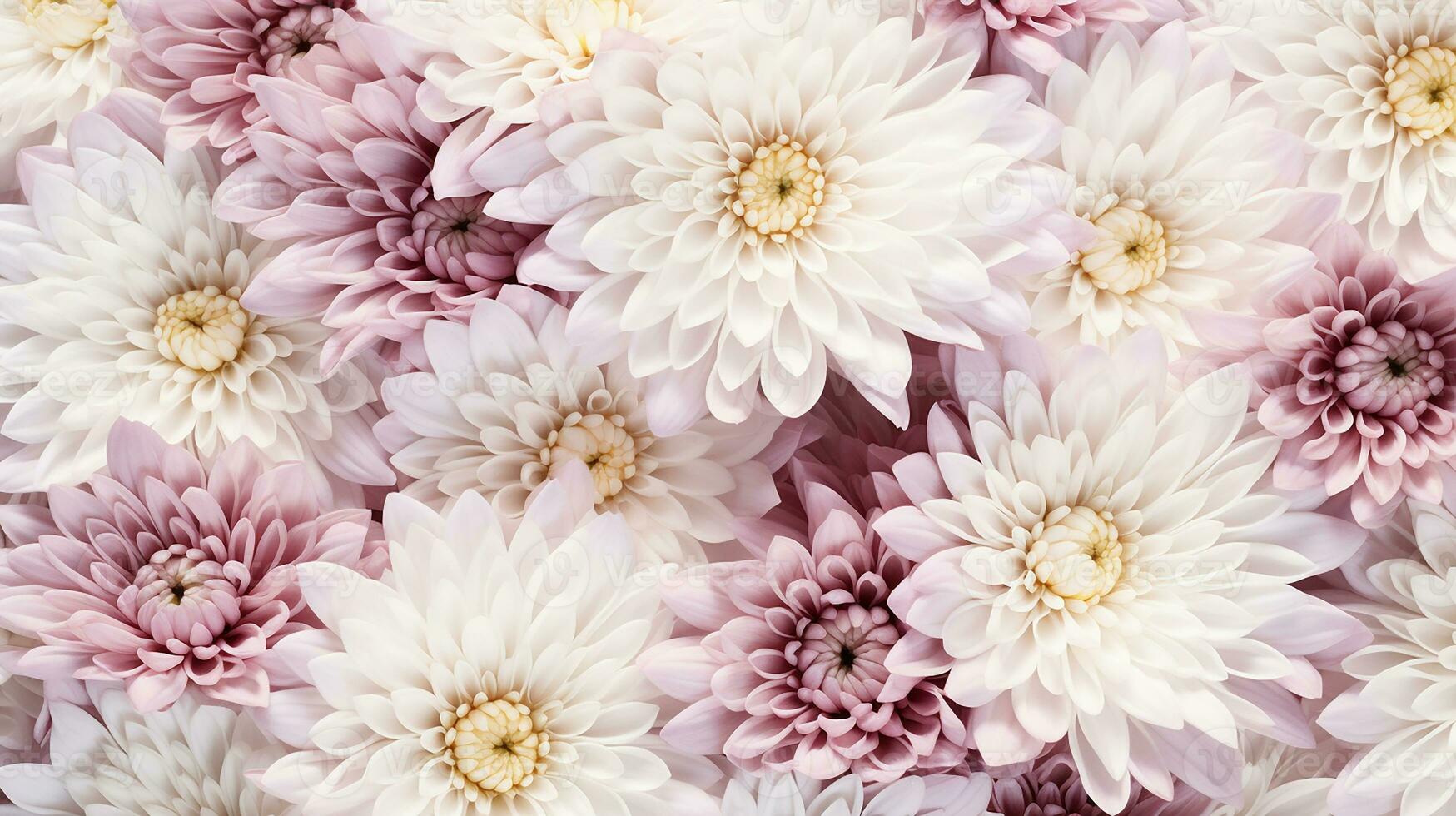 Chrysantheme Blume gemustert Hintergrund. Blume Textur Hintergrund. generativ ai foto