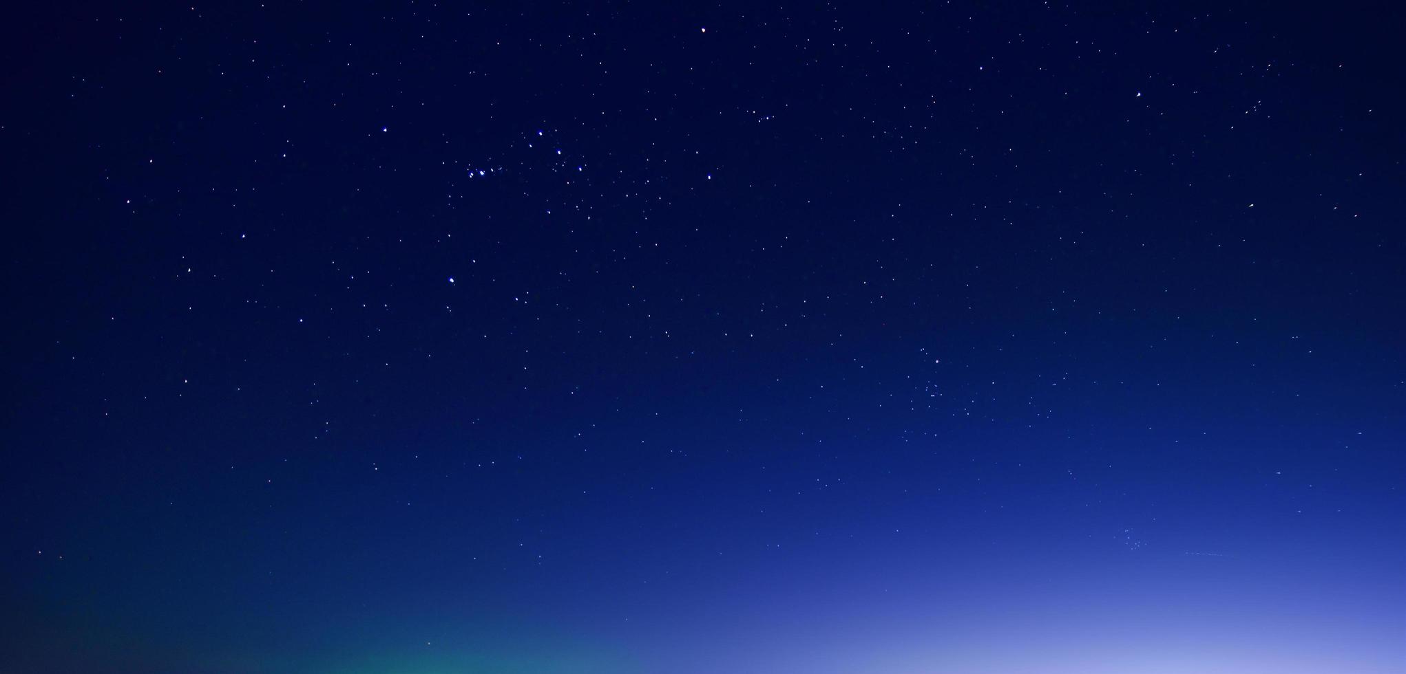 Nachtsternhimmel Hintergrund Kopie Spezifikationsdesign für Textur foto