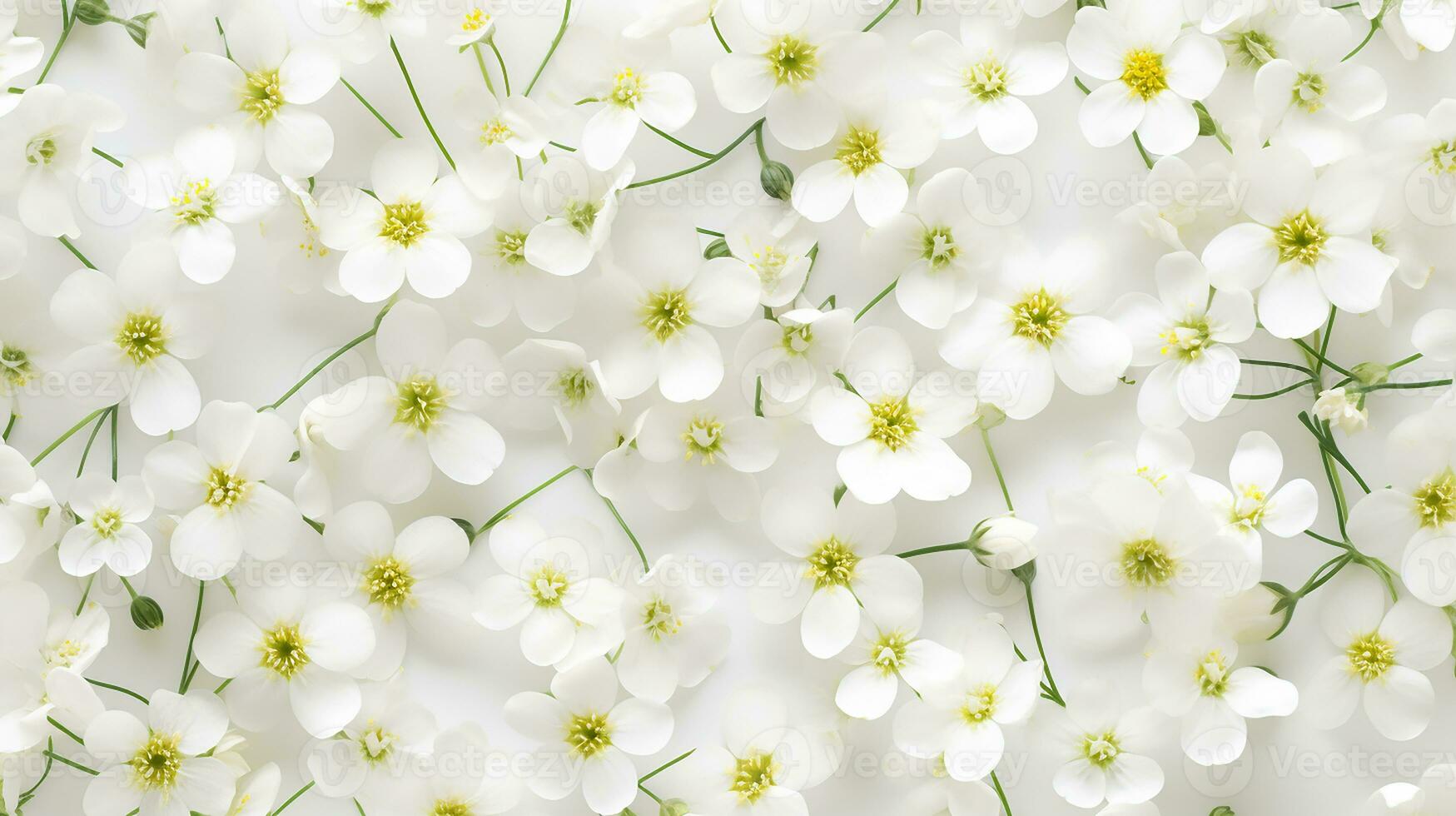 Gypsophila Blume gemustert Hintergrund. Blume Textur Hintergrund. generativ ai foto