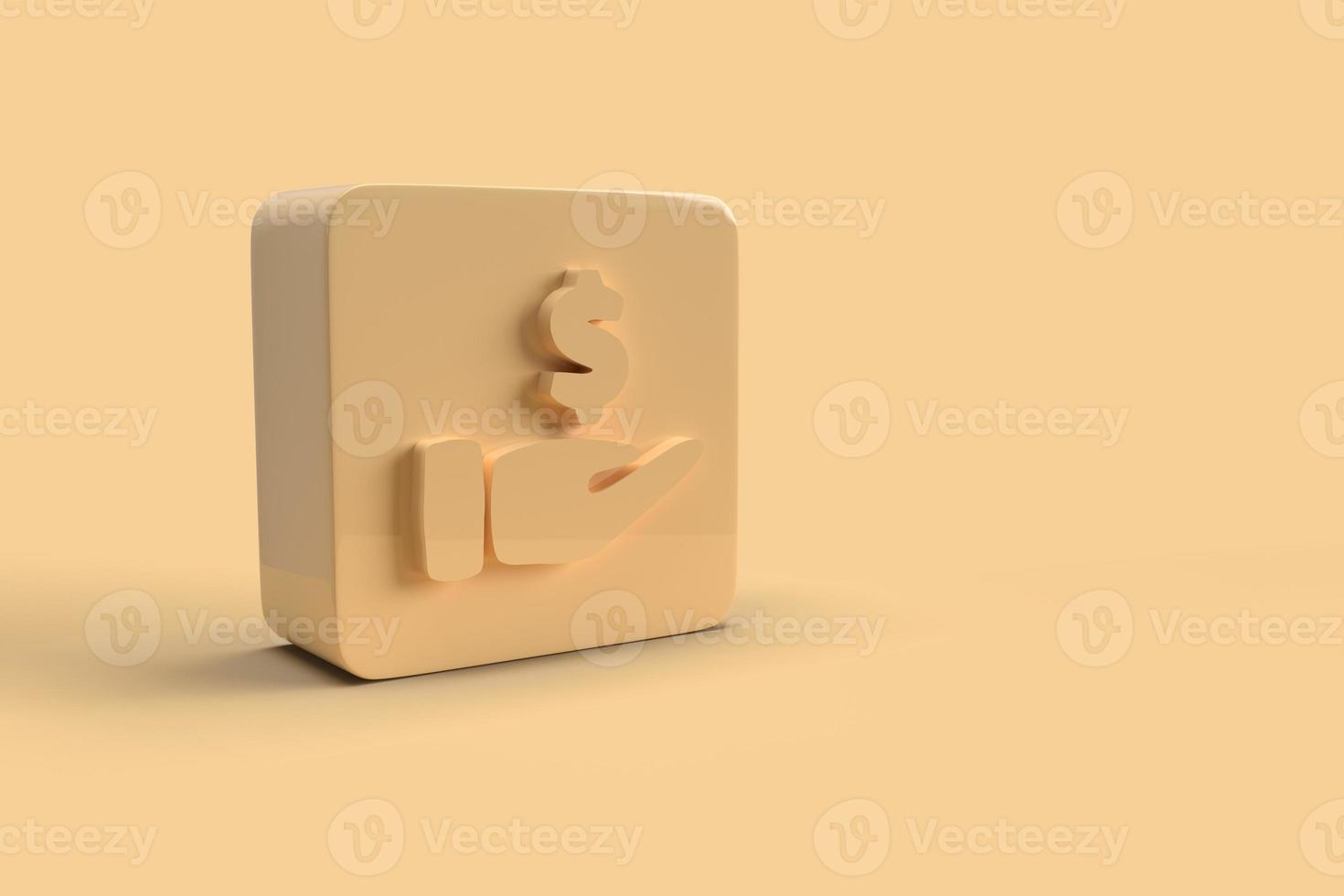 3D-Rendering-Symbol foto