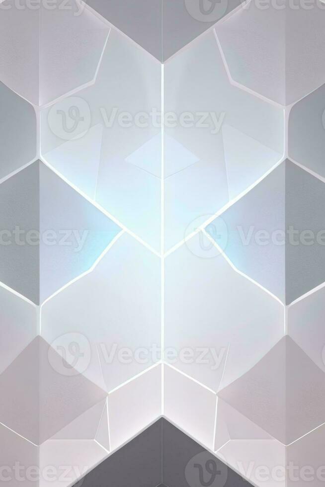 Weiß Geometrie Textur 3d modern Hintergrund foto