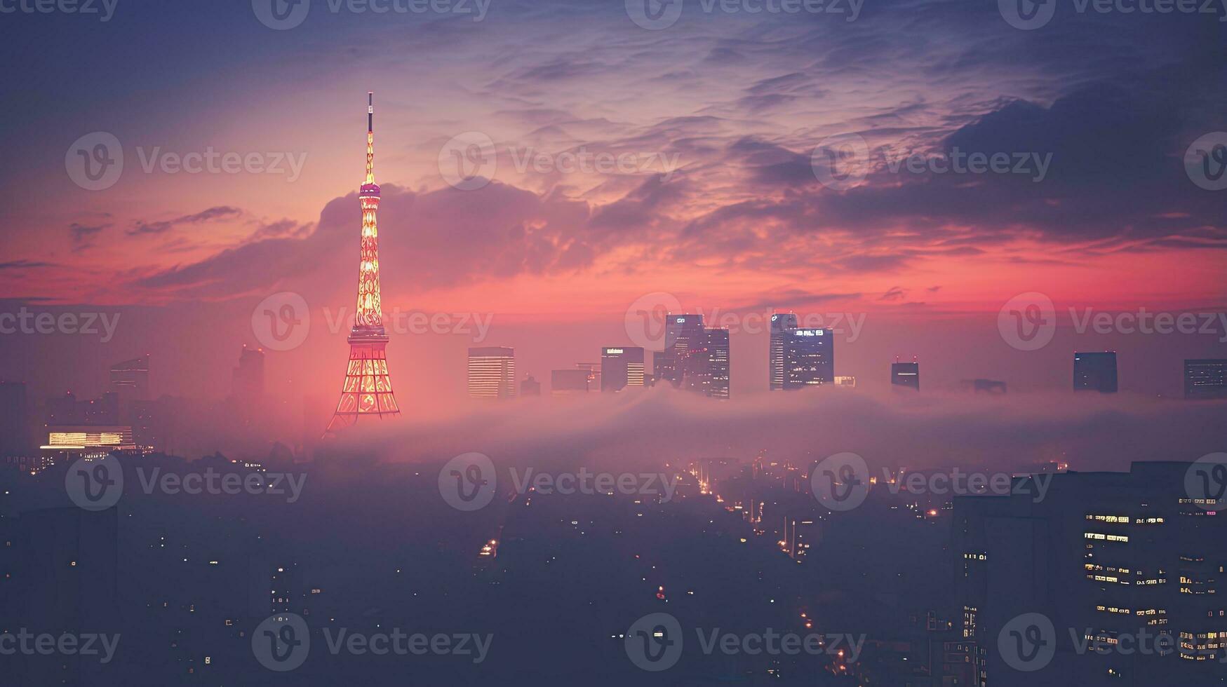 Japan Zen Tokyo Fernseher Turm Landschaft Panorama Aussicht Fotografie Sakura Blumen Pagode Frieden Stille foto