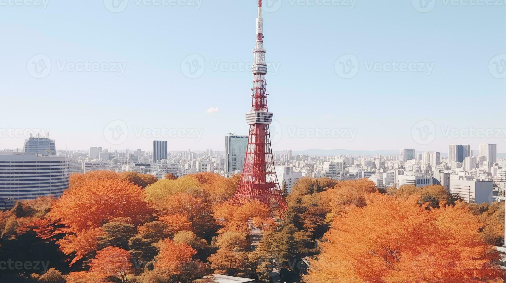 Japan Zen Tokyo Fernseher Turm Landschaft Panorama Aussicht Fotografie Sakura Blumen Pagode Frieden Stille foto