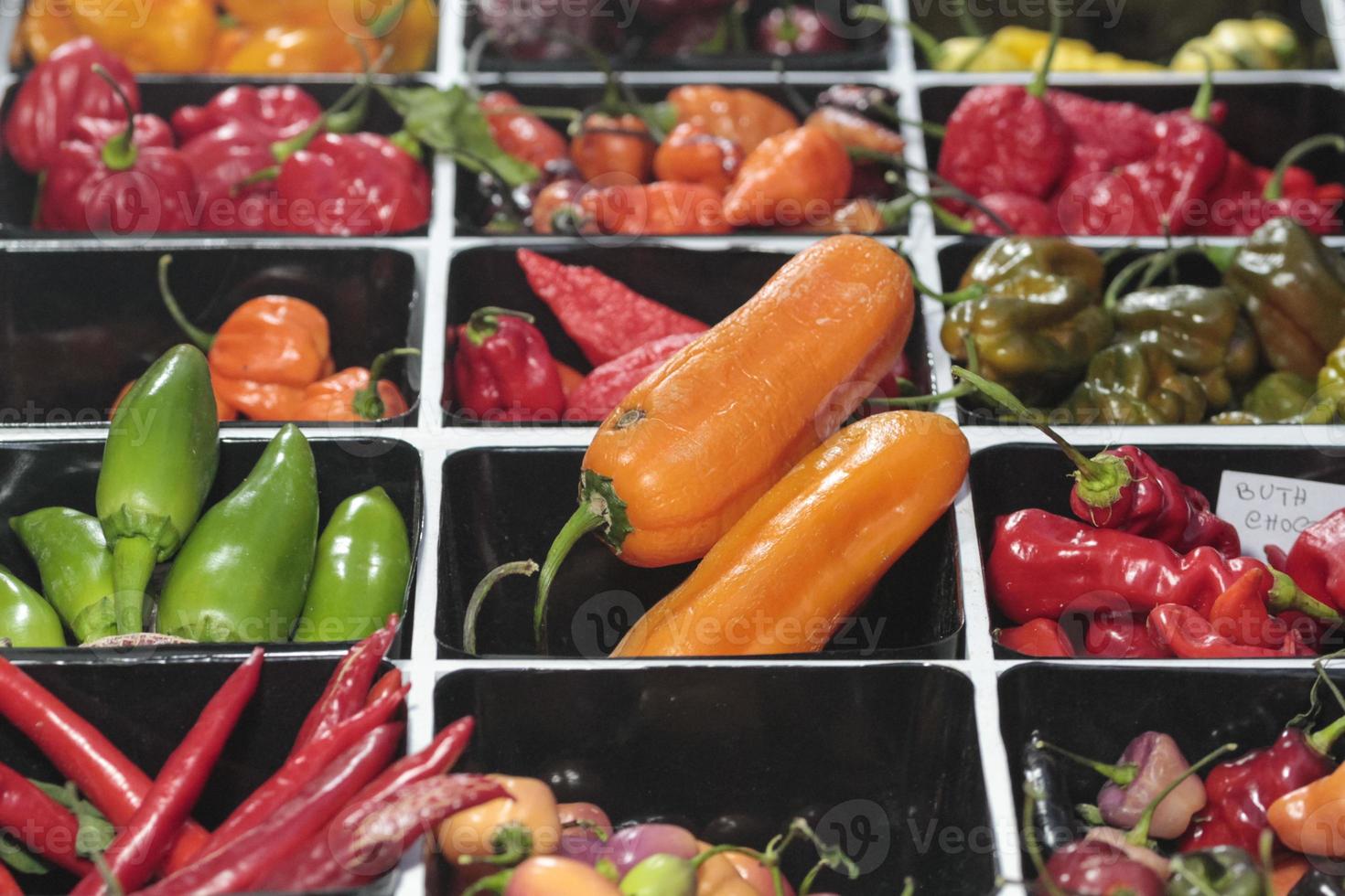 leckere scharfe Paprika foto