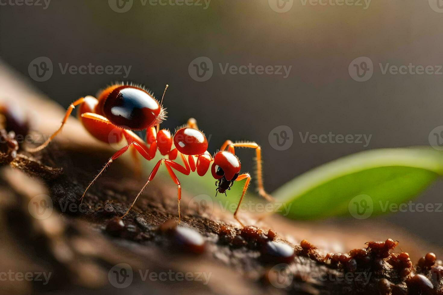 Foto Hintergrund das Insekt, Rot, Ameise, Insekt, Insekt, Insekt, Insekt, Insekt,. KI-generiert